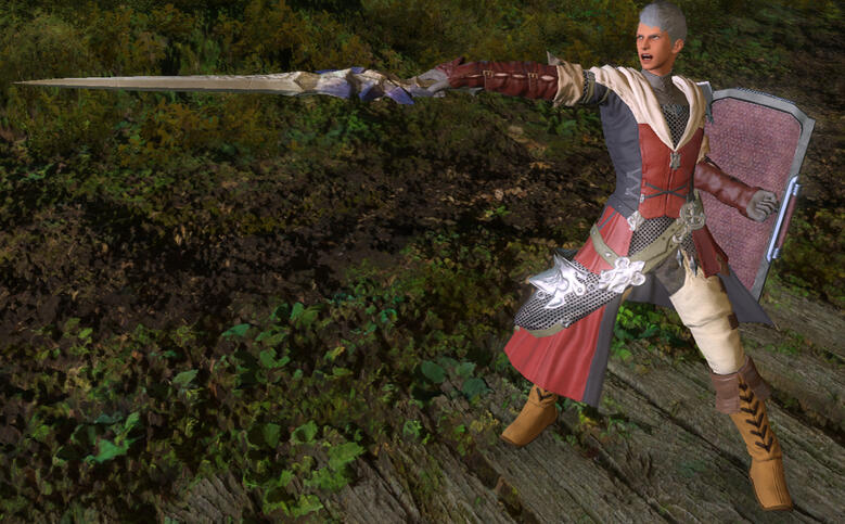 Fox, before the accident that would leave him scarred.